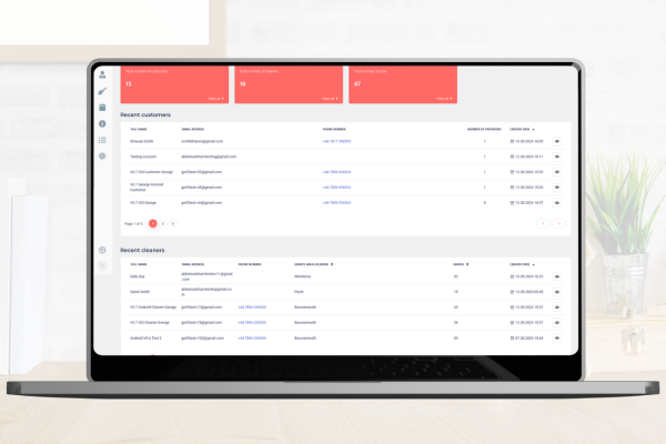 Blok Tekstu Mock-up Laptop Nagłówek Sekcja Strony Internetowej (2)